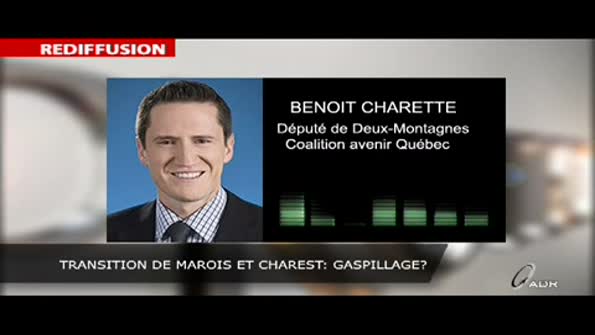 Transition de Marois et Charest: gaspillage?
